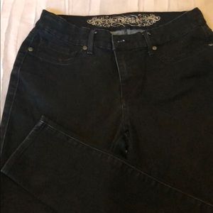 Dark Navy Express Denim Stretch Jeans Size 10